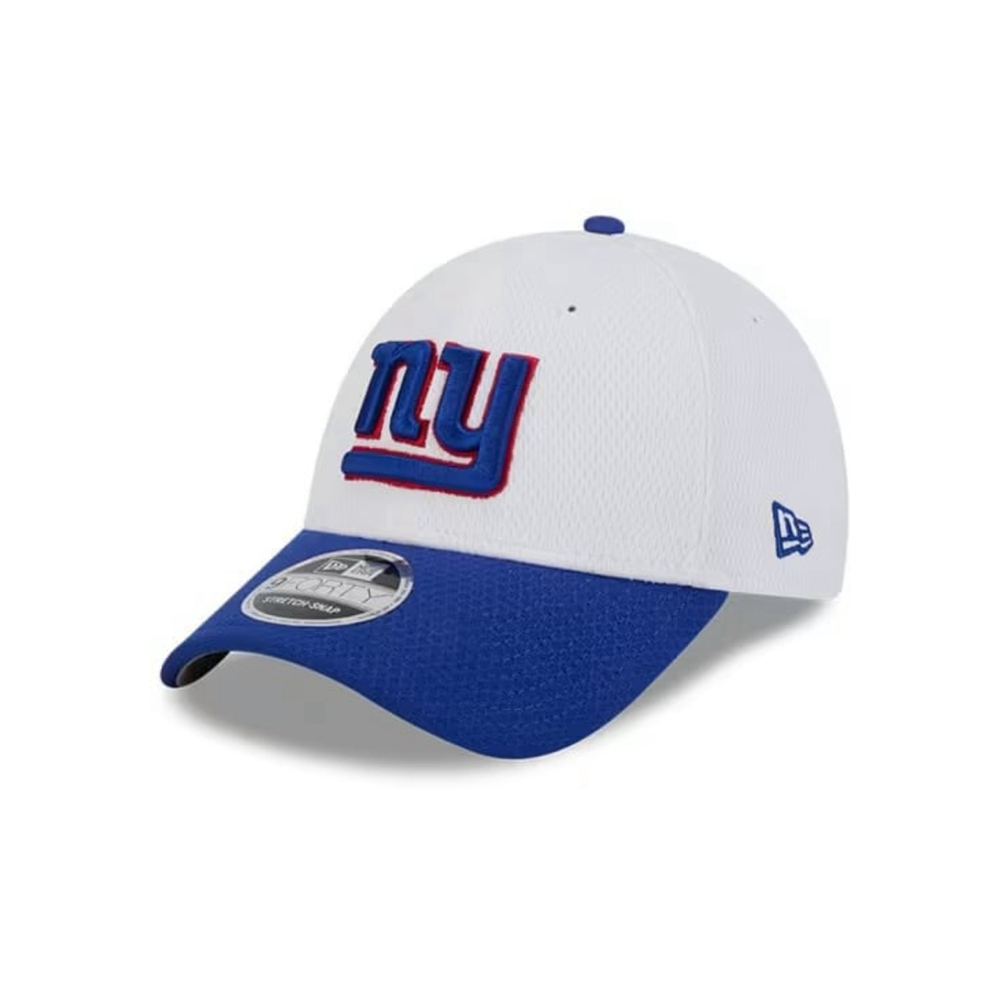 New NEW ERA NEW YORK GIANTS 2T DASH STRETCH 9FORTY FITTED HAT - WHITE